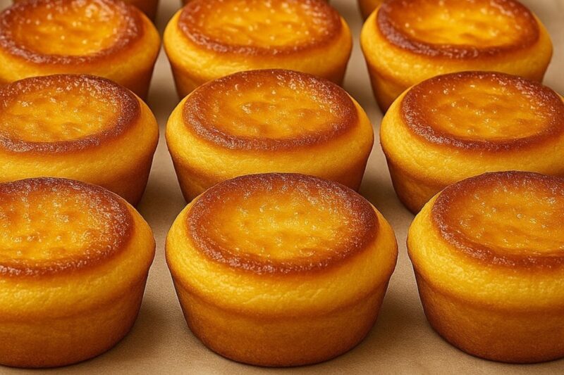 Essa receita de Queijadinhas de Leite Condensado conquista qualquer visita